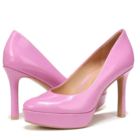 Naturalizer Camilla bubble gum pink heels size 9.5 womens - Picture 1 of 6